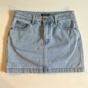 Denim Jean skirt